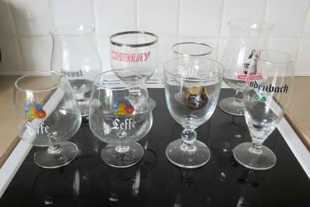 Photo of free Eight beer glasses (Blairgowrie PH10) #1
