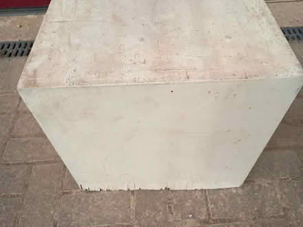 Photo of free Two Drawer White Wood Unit (Shefford SG17) #4