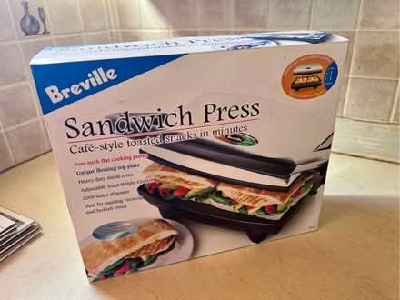 Photo of free Breville sandwich press (Eastbourne BN21) #1