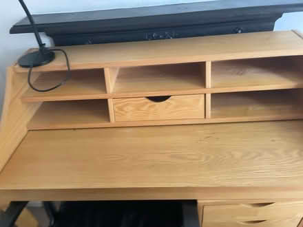 Photo of free Small wooden desk (Greenwich SE10) #3