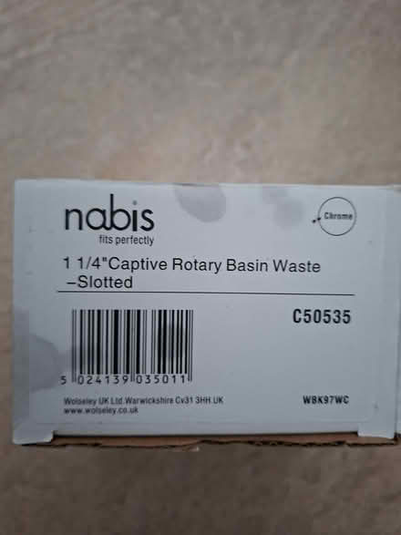 Photo of free Basin waste (Fulwood PR2) #1