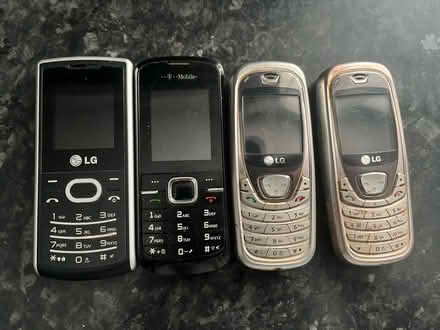 Photo of free Four old mobile phones (Lochfield Paisley) #1
