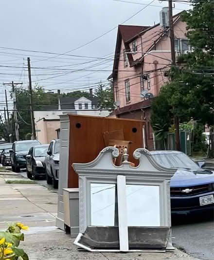 Photo of free Federal style mirrror & bureau (New Rochelle) #1