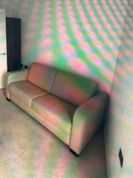 Photo of free Leather sofa (Greenwich SE10) #1