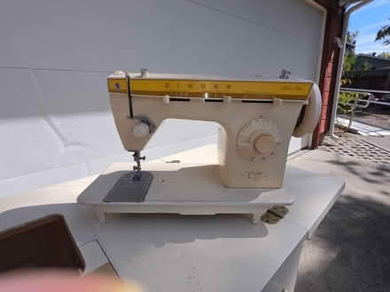 Photo of free sewing cabinet and machine (west San Jose) #3