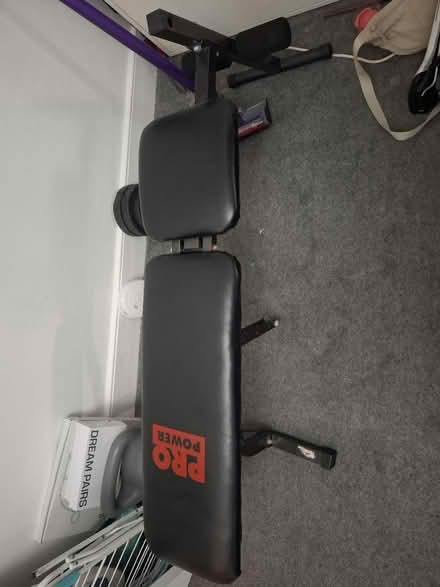Photo of free Adjustable bench press (Sw19) #1