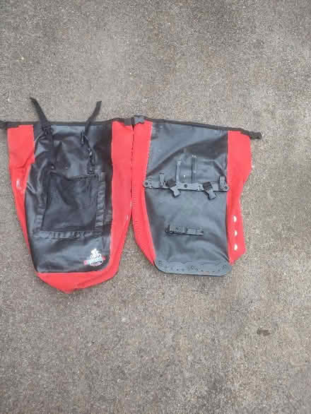 Photo of free 2 large bike pannier bags (Cottle's Oak BA11) #1