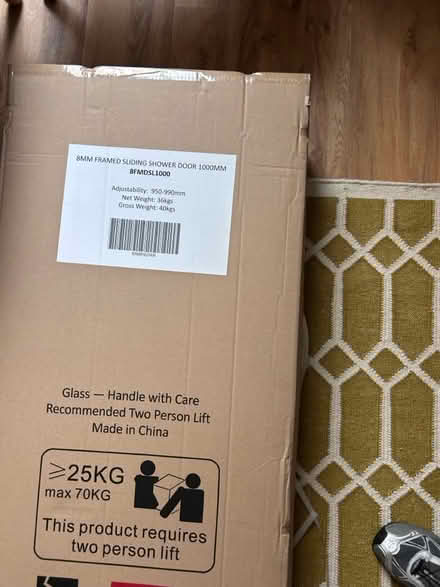 Photo of free Shower screen/door plus shower tray (Redbourn AL3) #3