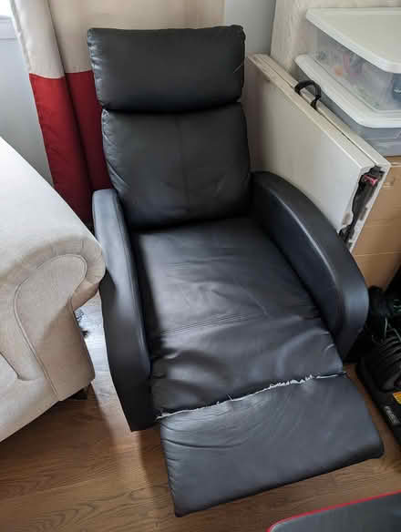 Photo of free Medium recliner (Hampton, VA) #2
