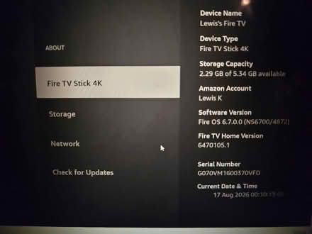 Photo of free Fire Stick (Woolwich SE18) #2