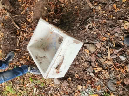 Photo of free Belfast sink (some damage) (Colinton EH13) #1