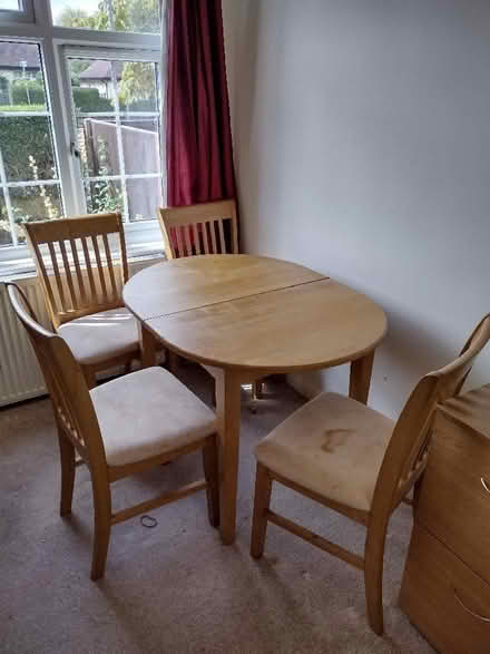 Photo of free Dining Table and 4 Chairs (Eastleigh SO50) #1