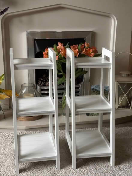 Photo of free Small white shelves (Fawdon NE3) #2