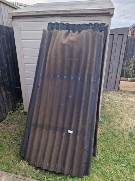 Photo of free 8x Bitumen corrugated roof sheets (Stafford, ST18) #2