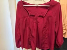 Photo of free AE burgundy medium blouse (L5L 5P5) #1