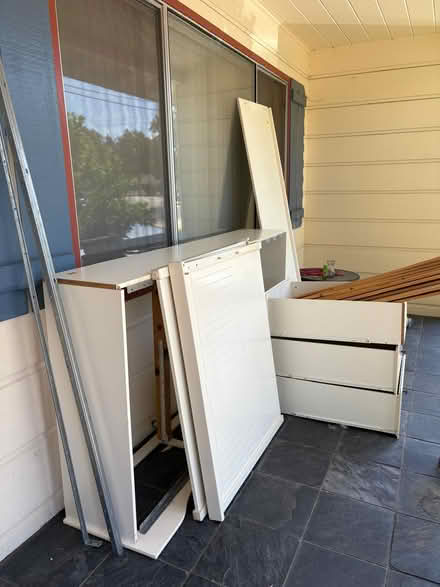 Photo of free White Daybed with Storage Drawers (East Bay) #3