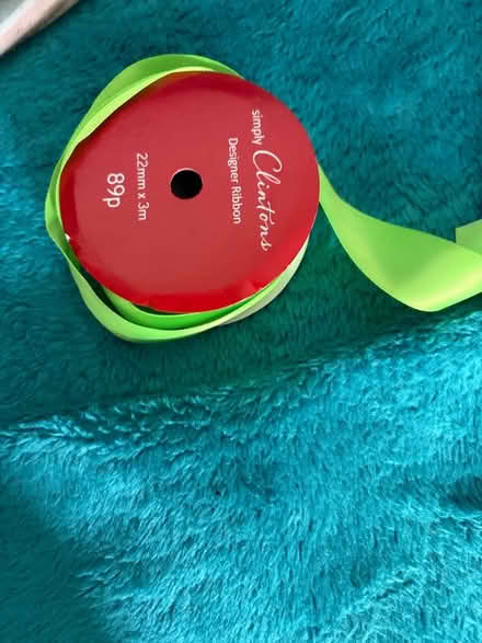 Photo of free Lime green Ribbon (Westbury BA13) #2