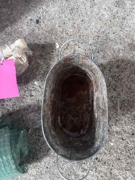 Photo of free Silver plant pots (South Dublin) #1