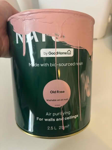 Photo of free Pink wall/ceiling paint (Heeley, S2) #1