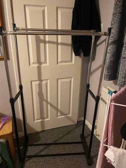 Photo of free Adjustable clothes rail (Southdown BA2) #1