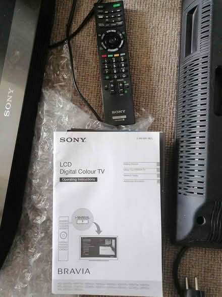 Photo of free Sony TV with stand (Booterstown) #3