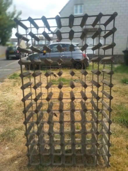 Photo of free Large rustic wine rack (Bishopstone SN6) #2