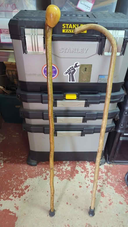 Photo of free Wooden walking sticks (Barnacle CV7) #1