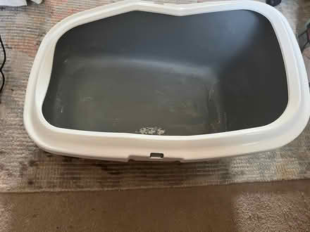 Photo of free Cat litter tray with high back and sides (Bletchley MK2) #2