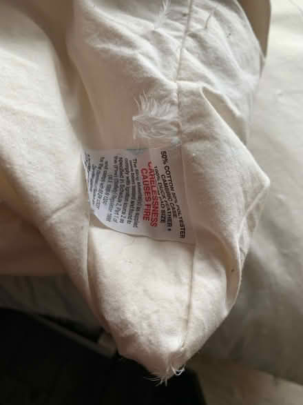 Photo of free 2x duck feather cushion liners (Leasowe CH45) #2