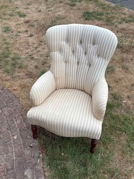 Photo of free Beige cream armchair (Blean CT2) #1