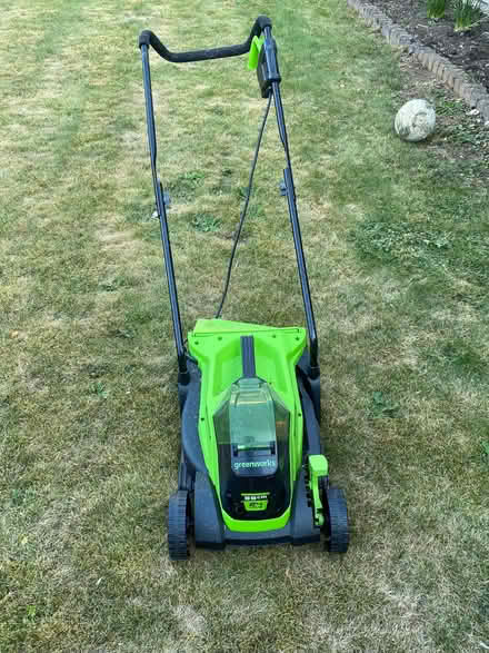 Photo of free Green works lawnmower (Kings Langley WD4) #1