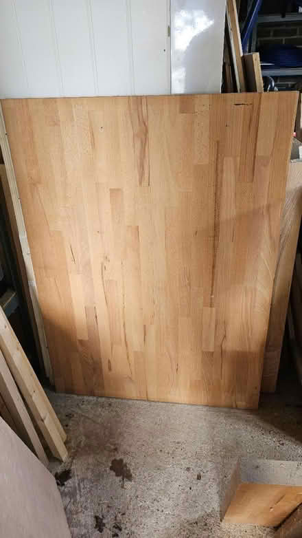 Photo of free Pine block worktop - used (Burgess Hill RH15) #1