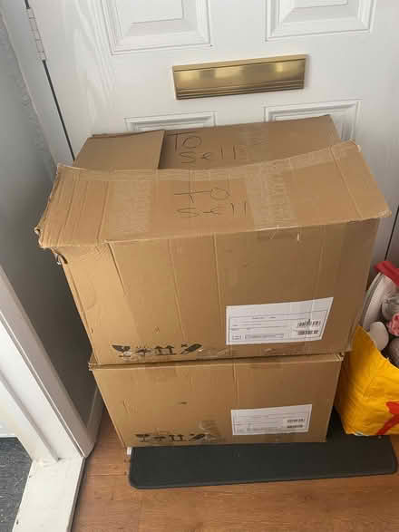 Photo of free 2 large cardboard boxes (Southdown BA2) #1