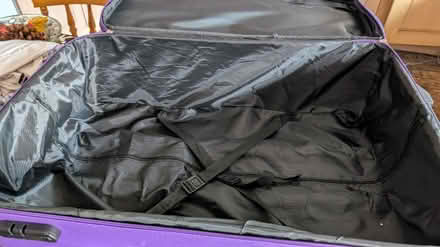 Photo of free Purple large suitcase (CF23 pentwyn) #2