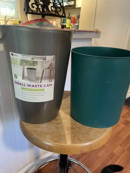 Photo of free Small plastic wastebaskets (South Novato near Hamilton) #1