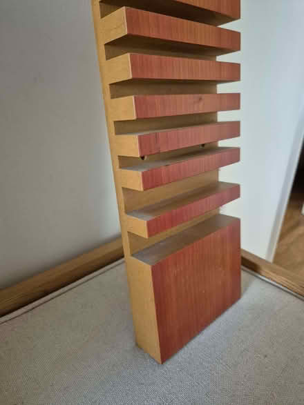 Photo of free Wall-Mounted MDF CD Holder / Storage Rack (Purley on Thames RG8) #2