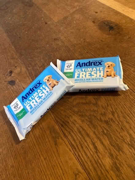 Photo of free 2 Packets Andrex Hygiene Wipes. Not used (Southsea PO4) #1