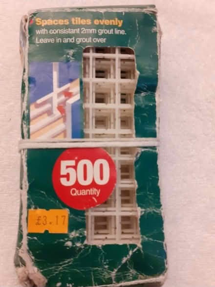 Photo of free Tiling Spacers (Birmingham City Centre B1) #1