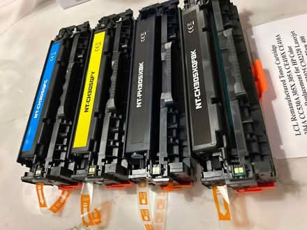 Photo of free HP colour laser jet printer cartridges (Malvern Link WR14) #3