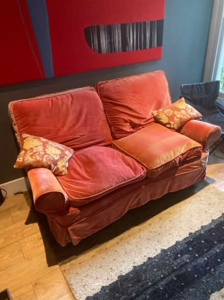 Photo of free Two seat sofa (West Norwood.) #3