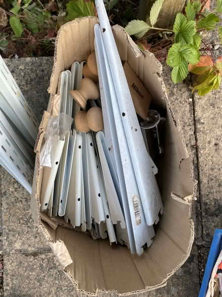 Photo of free Bits of Newtech Metal shelving (SN8 Marlborough) #1