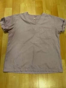 Photo of free Lilac scrub top Small-Med (L5L 5P5) #1