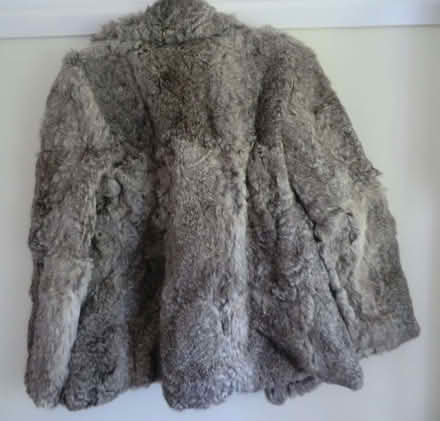 Photo of free Vintage rabbit real fur coat size 12 grey (Knaphill GU21) #3