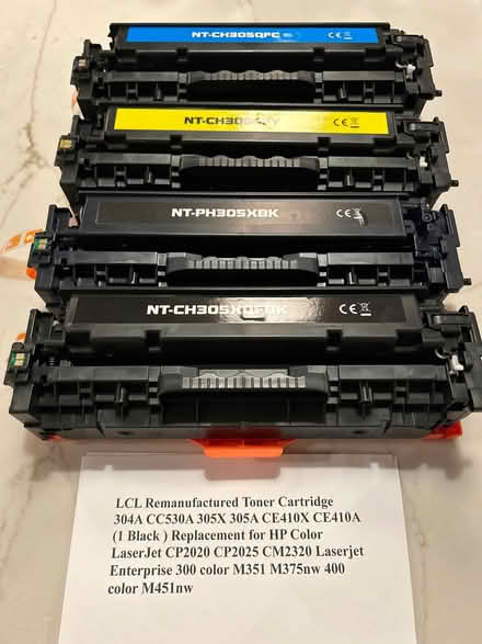 Photo of free HP colour laser jet printer cartridges (Malvern Link WR14) #1