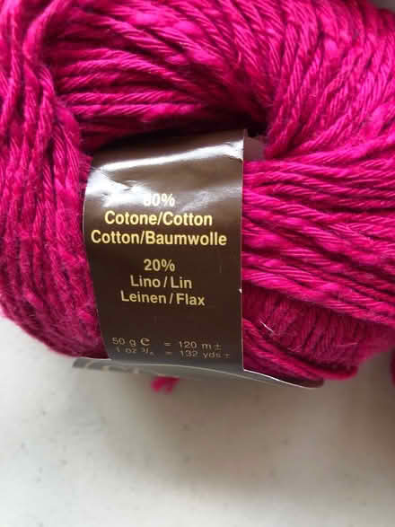 Photo of free 14oz Cotton/Linen Yarn (Ravenna) #2