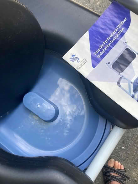 Photo of free Eosprim walker with commode (Carmel Hills, Redwood City) #2