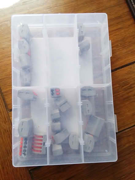 Photo of free Electrical connectors about 20 assorted sizes left in box (Bailbrook BA1) #3