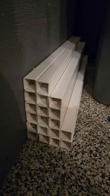 Photo of free 19 White Deck Railings (River Hill) #1