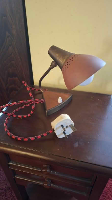 Photo of free Small metal desk lamp (Tunbridge Wells - Dunorlan TN2) #1