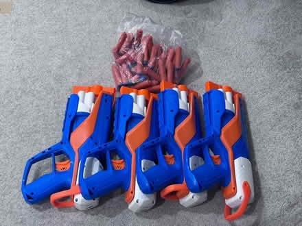 Photo of free 4x Nerf guns + ammo (KT3 New Malden) #1
